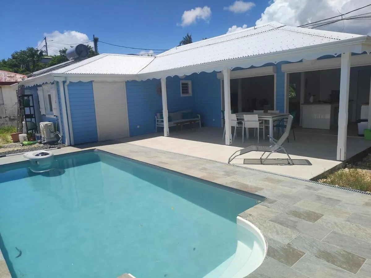 Villa Creole Bois Avec Vue Mer サンタンヌ